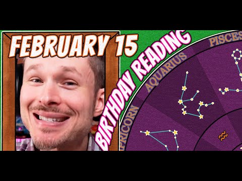 'Secret Language of Birthdays' February 15 Birthday Reading 🎁➰👌