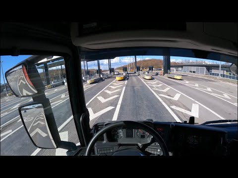 PoV Driving Scania P410 Car Carrier - 14-04-2021 #1 - 75km, 1h03m