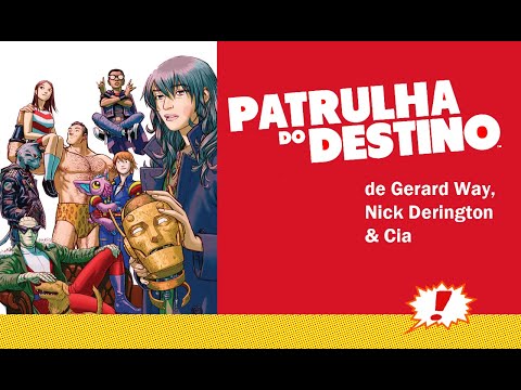 Kitinete HQ 449 - PATRULHA DO DESTINO (de Gerard Way)