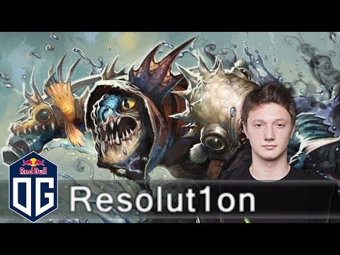 OG.Resolut1on Slark Gameplay - Ranked Match - OG Dota 2.