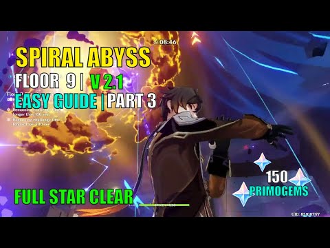 [New 2.6] Spiral Abyss Floor 9 - Full Star Easy Guide | Genshin Impact