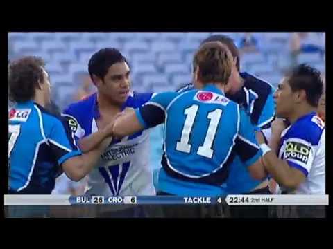 Phil Bailey vs Sonny Bill Williams - Sharks vs Bulldogs FIGHT 2006