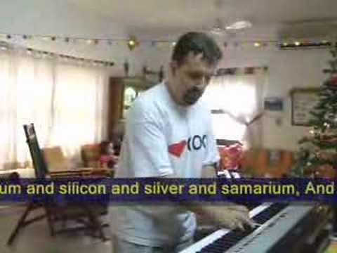 The Elements song by Tom Lehrer