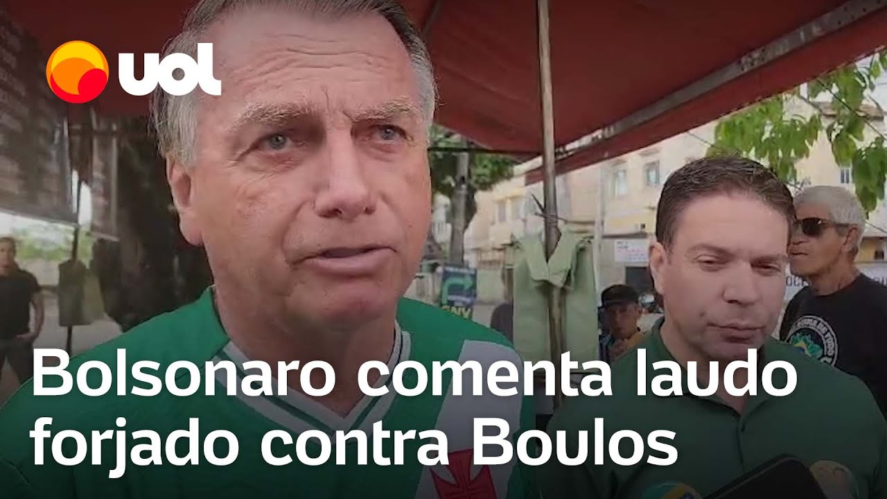 Bolsonaro comenta laudo forjado por Pablo Marçal: "envolvidos vão provar se é verdadeiro ou não"