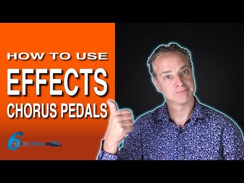 How To Use  Chorus Pedals
