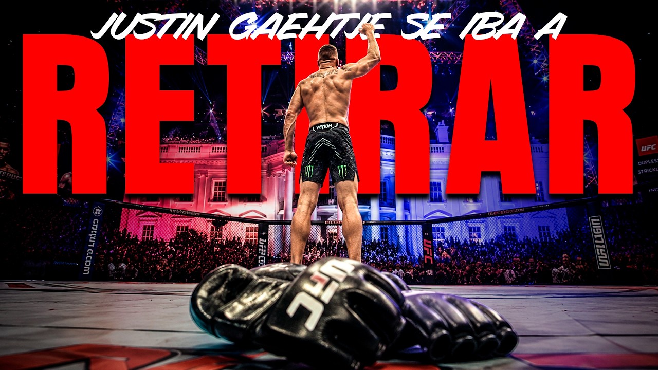 FILTRADO el RETIRO de Justin Gaethje!