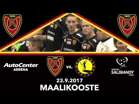 Miesten Liiga: Koovee-Indians, 23.9.2017, Maalikooste