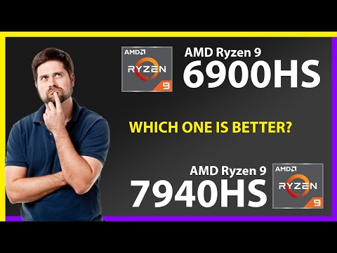 AMD Ryzen 9 6900HS vs AMD Ryzen 9 7940HS Technical Comparison