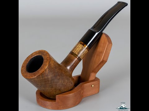 Poul Winslow Designed Stanwell Zebrano Smooth Poker Saddle Stem (207) 9mm