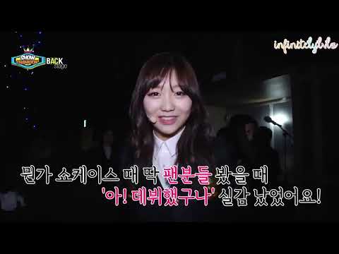 141122 Show Champion Backstage - Lovelyz (ENG SUB)