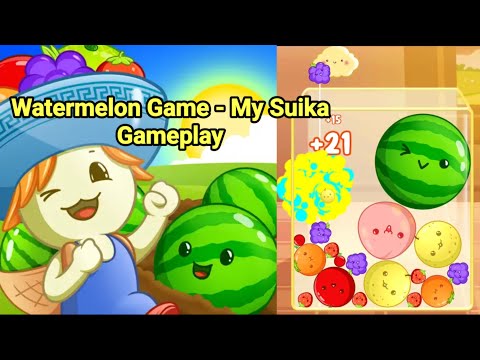 Watermelon Game - My Suika High Score Gameplay - YouTube