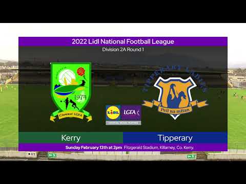 2022 02/13 Kerry v Tipperary - Lidl NFL Div 2A