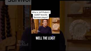 Jeff Probst’s LEAST Favorite Survivor Player!