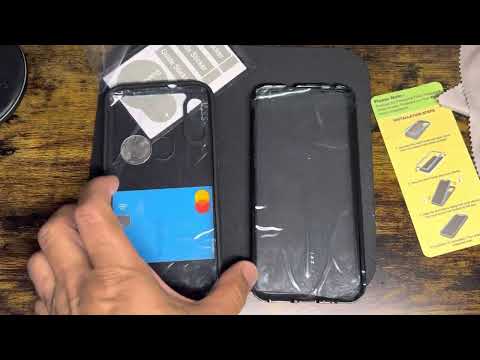 Unboxing and Installation of The Hatoshi Motorola Moto E 2020 Case with Built-in Screen Protection