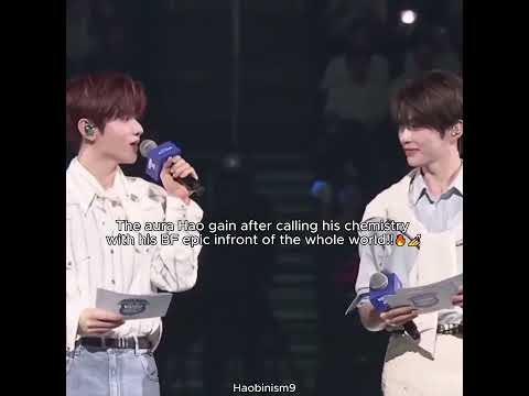 HAOBIN AURA🔥 #haobin#hanbin#zhanghao#zb1#fyp#foryou#funny