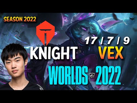 TES Knight VEX vs YASUO Mid - NA Ranked - WORLDS 2022