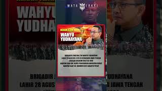 Download lagu Brigadir Jenderal TNI Wahyu Yudhayana #matalokal #rekamjejak #tni mp3
