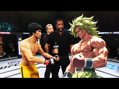 UFC 4 | Bruce Lee vs. Saiyan Broly (EA Sports UFC 4)