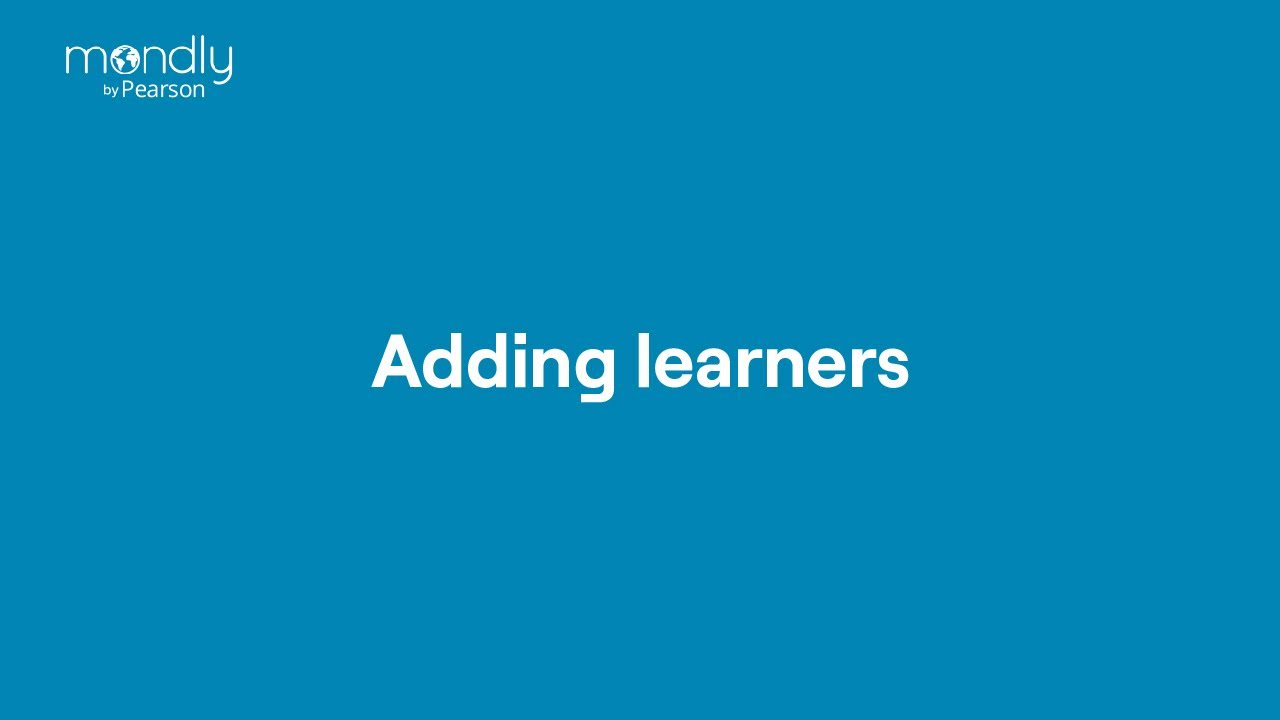 Adding learners