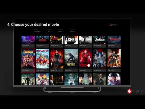 GigaTV || How to rent your favourite movie on GigaTV