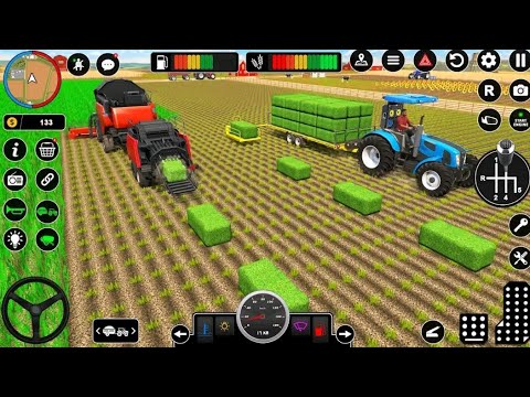 New Farm Tractor #1 Driving Games - Farming Tractor Simulator 2023 - Android Gameplay
