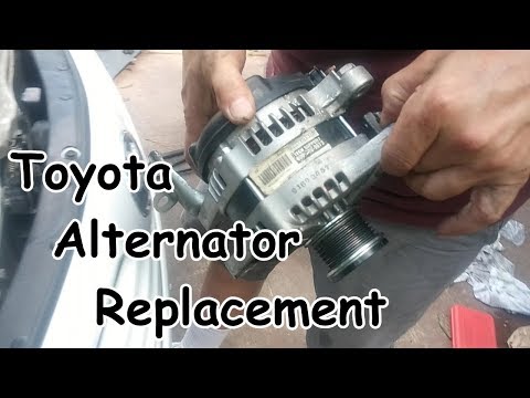 Toyota Alternator Replacement - 3.5L V6 GRFE
