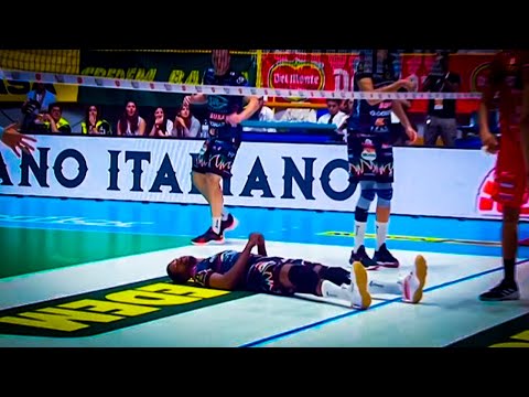 Wilfredo León Suffered a Dangerous Injury at the Italian Cup | He Lost Consciousness |