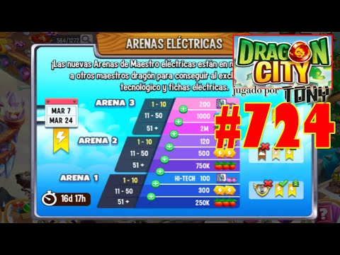 Dragon City "Capítulo 724 - Arenas de Maestros Eléctricos" por Tony