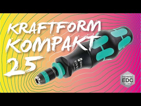 Wera Kraftform Kompakt 25 EDC Screwdriver