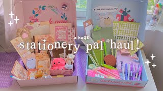 🌷 a HUGE stationery haul! ✨ ft. stationery pal 🍒