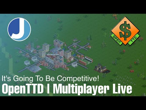 We're Going To Get Competitive! | OpenTTD | Livestream