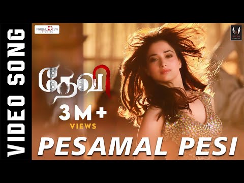 Pesamal Pesi Parthen | Official Video Song | Prabhudeva, Tamannaah, Amy Jackson | Vishal Mishra