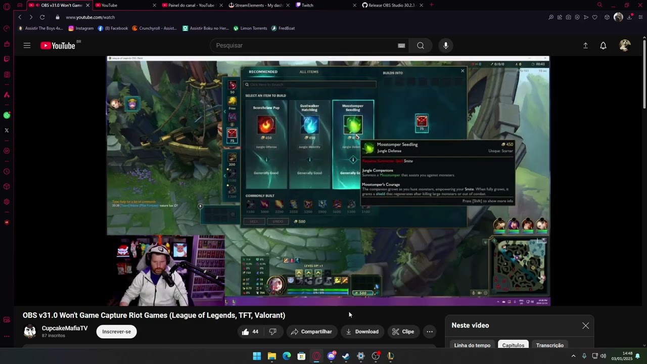 COMO CORRIGIR O ERRO DO OBS DE TELA PRETA NO LOL/VALORANT/TFT EM 2025