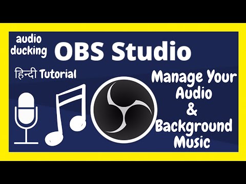 Keep your Live Stream Sound BALANCED with OBS Audio Ducking - OBS Live Stream mei Background Music