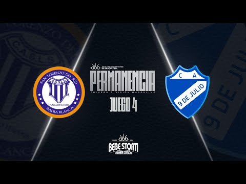 STREAMING PRIMERA DIVISION MASCULINO - PERMANENCIA - JUEGO 4 - SAN LORENZO VS 9 DE JULIO