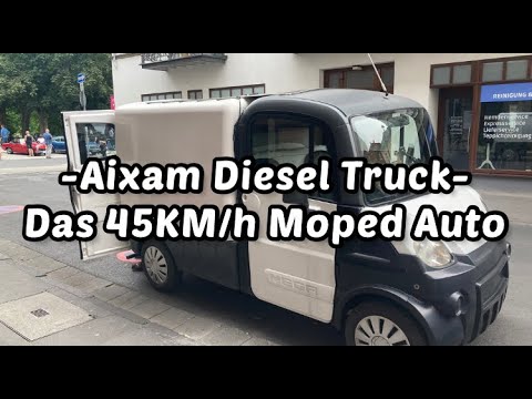 Aixam D Truck - Das 45KM/h Moped Auto