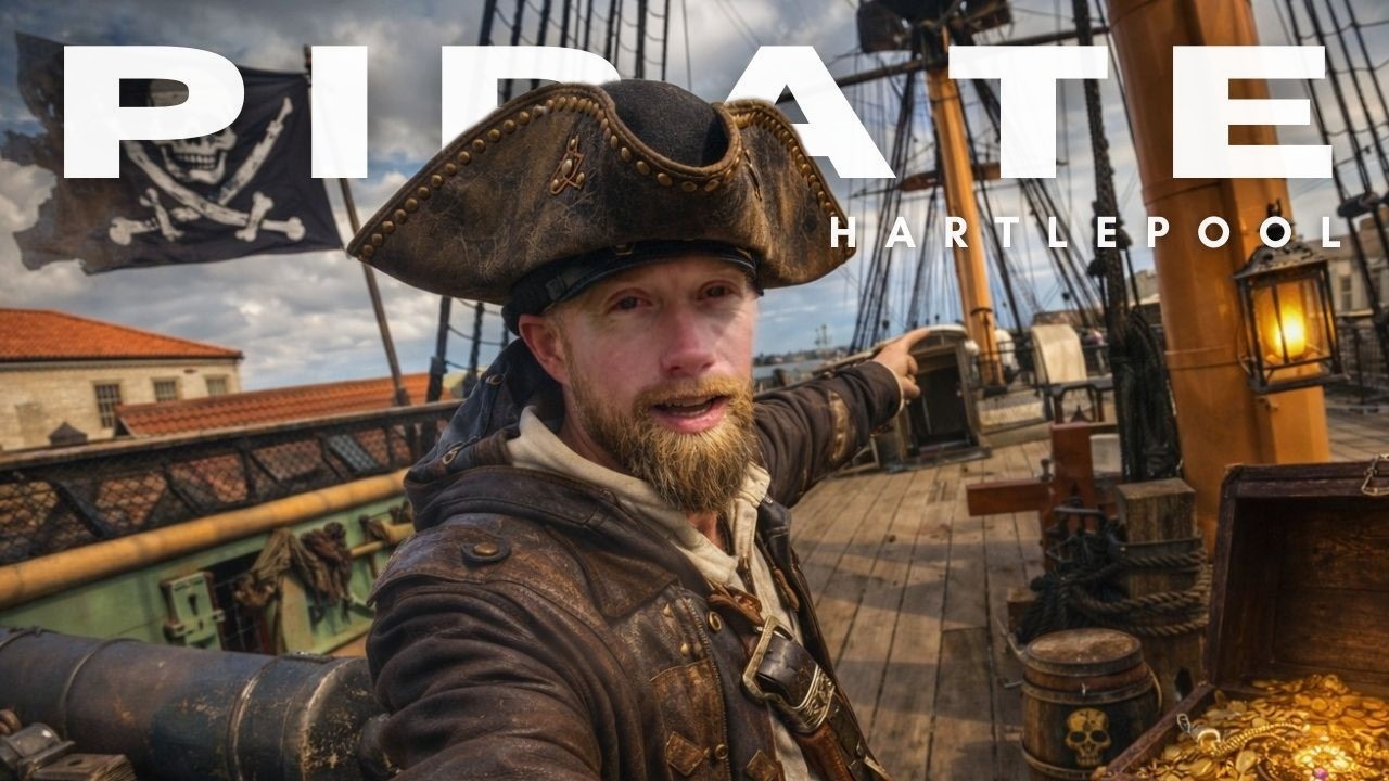 I Found a PIRATE SHIP in Hartlepool?! (The Headland)