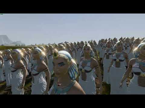 Cleopatra Army VS Cleopatra Army Ultimate Epic Battle Simulator 2 UEBS 2