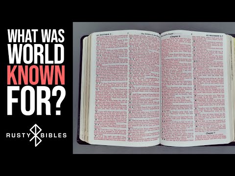 Truly A Classic Edition! World Midsize Text Edition With Photos KJV Leather Vintage Bible Review