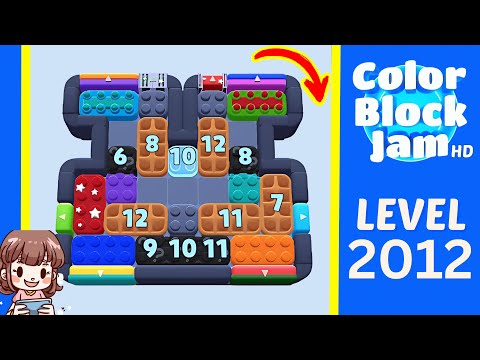 Color Block Jam Level 1143 (2012) Solution Walkthrough