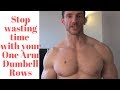 How to do a one arm Dumbbell rows