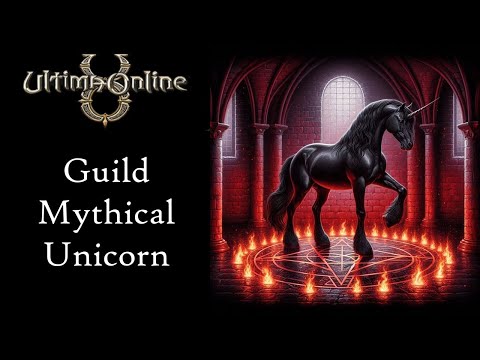 Ultima Online | Mythical Black Unicorn | QTPI
