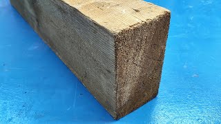 Brilliant idea made from a piece of old timber!
