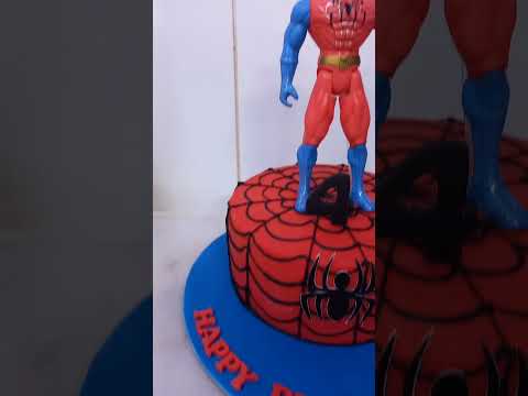 SPIDERMAN CAKE#spiderman #CAKE#shortvideo