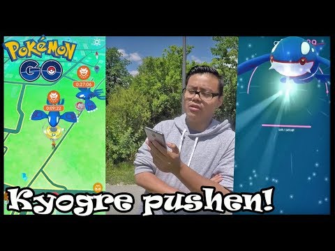 Meine LETZTER Versuch für ein Shiny Kyogre! 2tes Kyogre auf Max pushen! Pokemon Go! Video