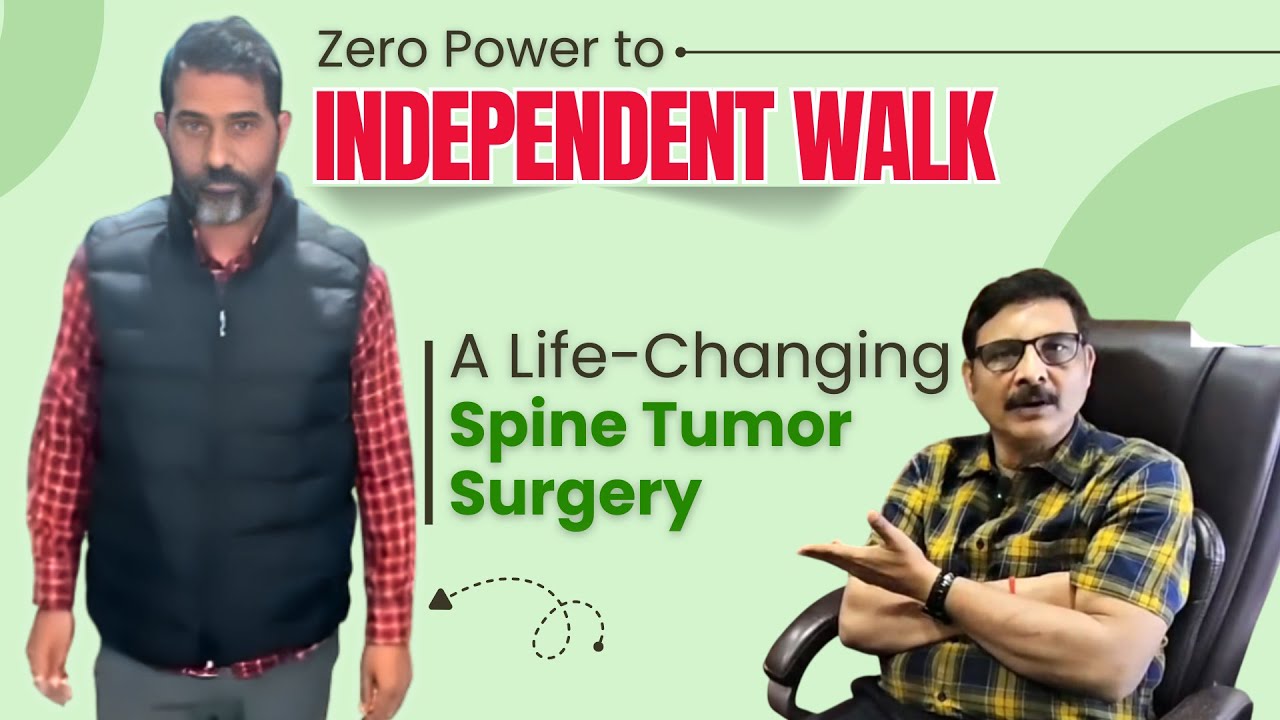 Zero Power to Independent Walk | A Life-Changing Spine Tumor Surgery | Spine Masters