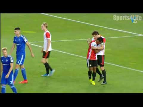 Dinamo Tbilisi vs Feyenoord 1-1 Goals 15/08/2019 - UEFA Europa League