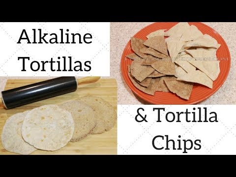 Spelt Tortillas and Tortilla Chips Dr.Sebi Alkaline Electric Recipe Video
