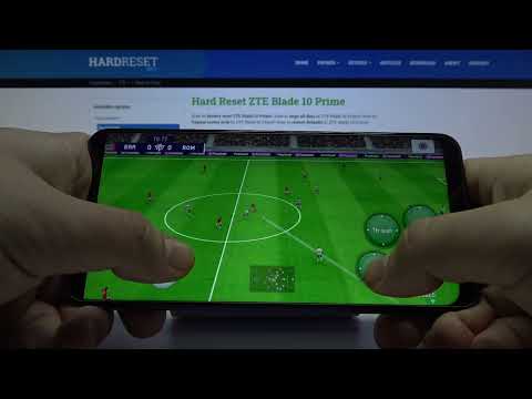 Pro Evolution Soccer on ZTE Blade 10 Prime | GamePlay Test