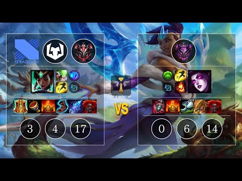 DRX BigShot Karma vs Morgana Sup - KR GrandMaster Patch 10.11